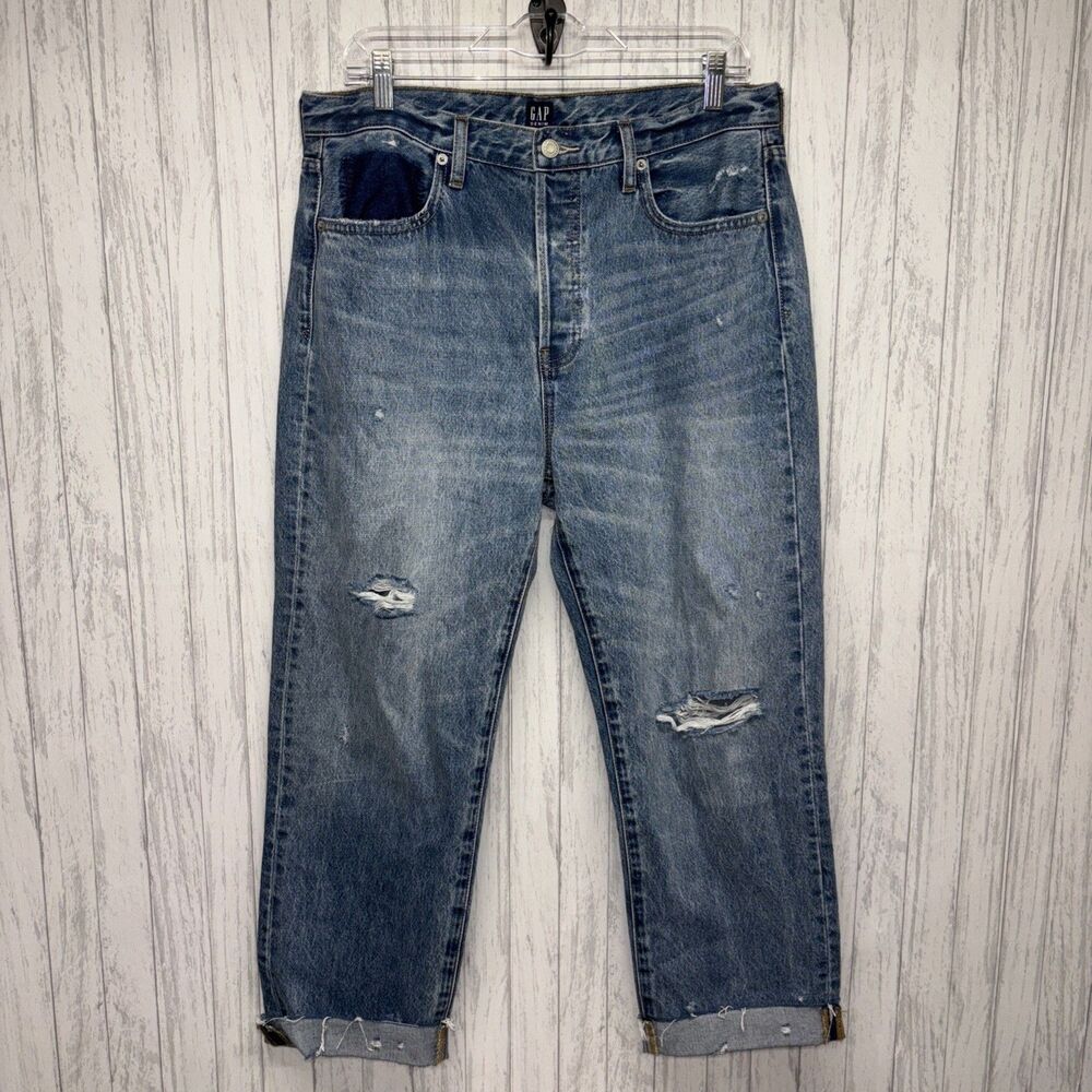 Womens Size 30 Gap Boyfriend Jeans EUC